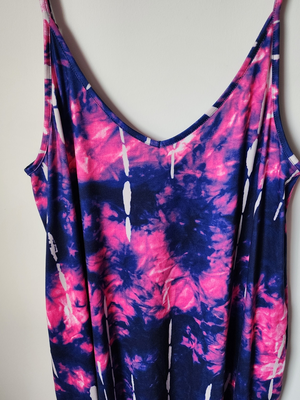 Tie-Dye Slip Maxi Dress - Picture 4 of 14